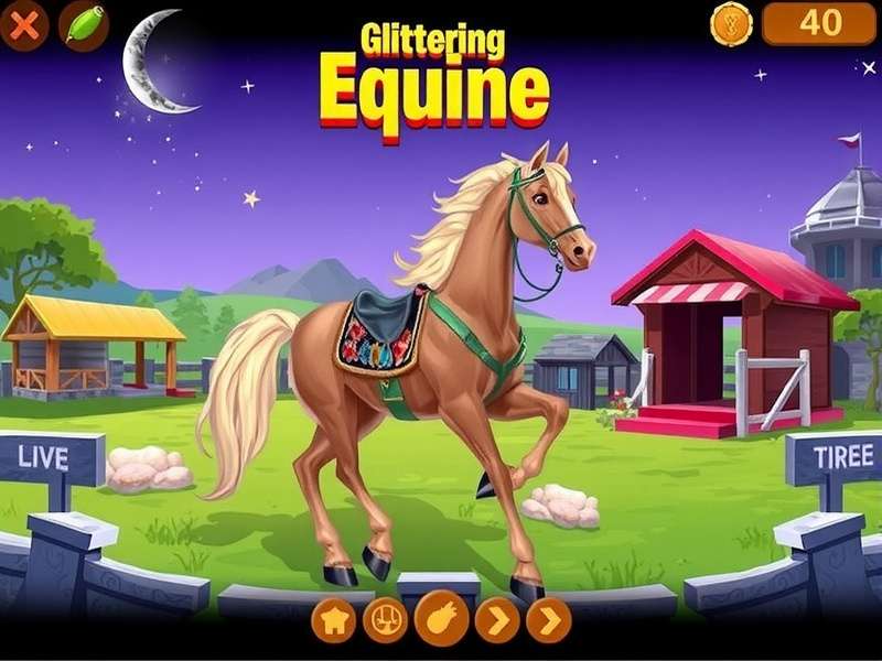 Glittering Equine Escape gameplay screenshot